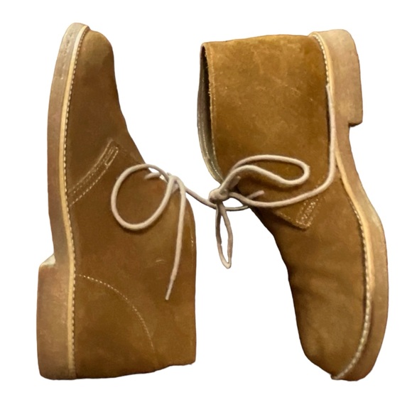 Vintage Desert Boot Tan Suede Chukka Crepe Rubber Sole Men’s Size 8 - Picture 1 of 12